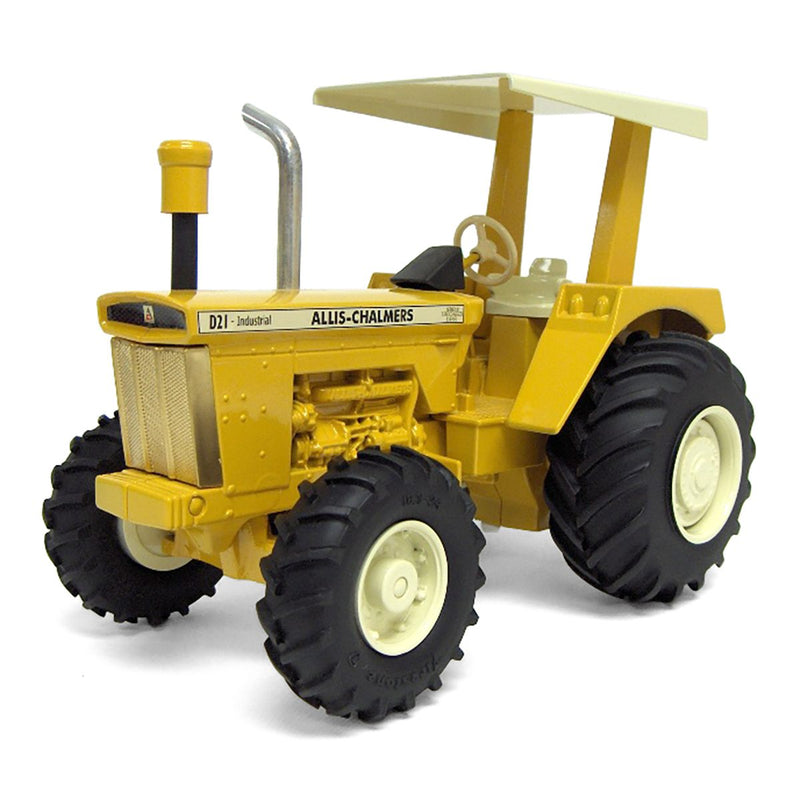 (B&D) 1/16 Allis Chalmers “Custom” D-21 Industrial Yellow with R.O.P.S and MFD by Precision Engineering - Damaged Item