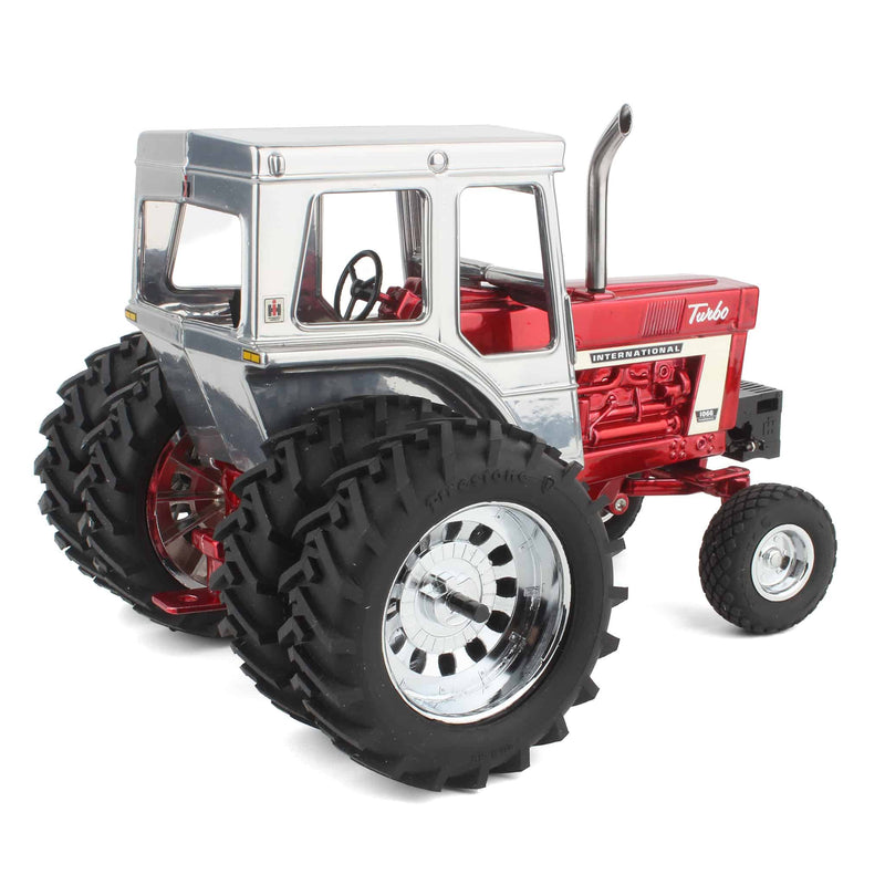 Custom CHROME~ 1/16 International 1066 Turbo Tractor with Duals by Thomas Ervin Custom Farm Toys