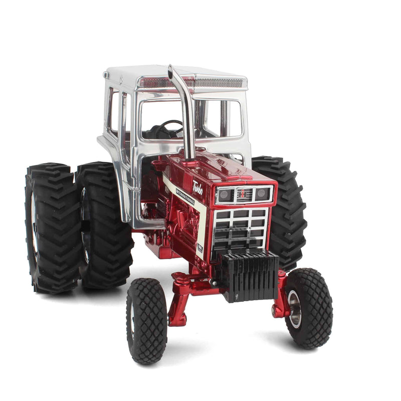 Custom CHROME~ 1/16 International 1066 Turbo Tractor with Duals by Thomas Ervin Custom Farm Toys