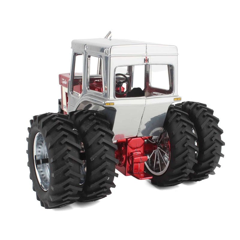 Custom CHROME~ 1/16 International 1066 Turbo Tractor with Duals by Thomas Ervin Custom Farm Toys