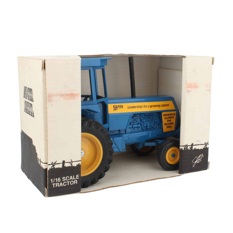 1/16 Blue 2WD Tractor by Scale Models, Roseville Illinois FFA Alumni 1992