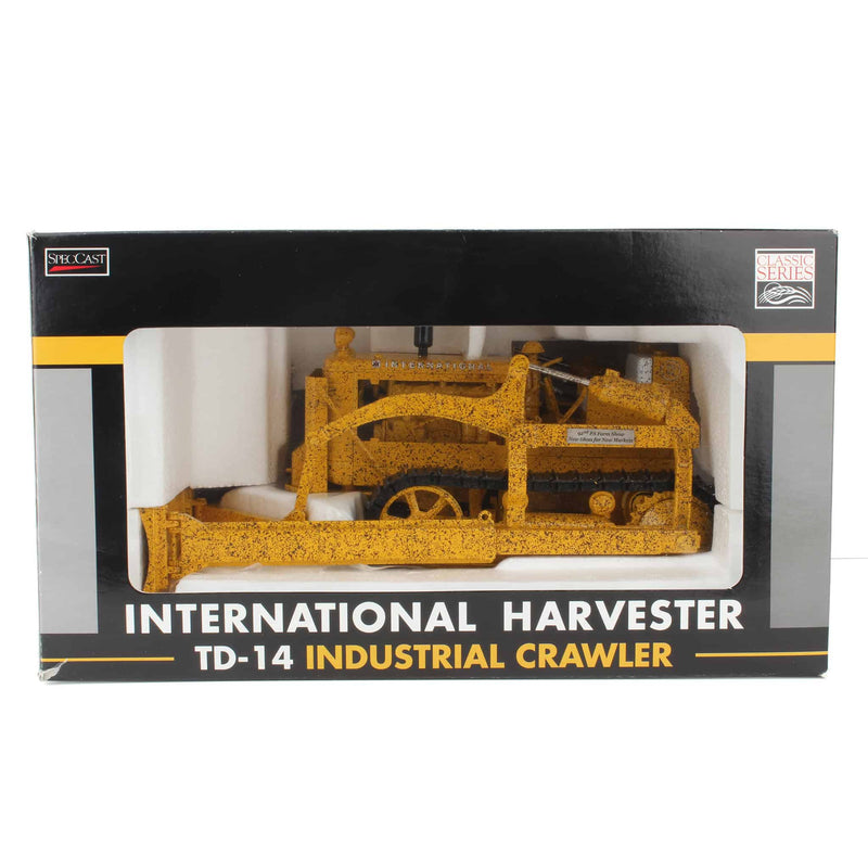 1/16 International Harvester TD-14 “MUDDY” Crawler with Bucyrus Blade by SpecCast, 2008 PA Farm Show Limited Edition