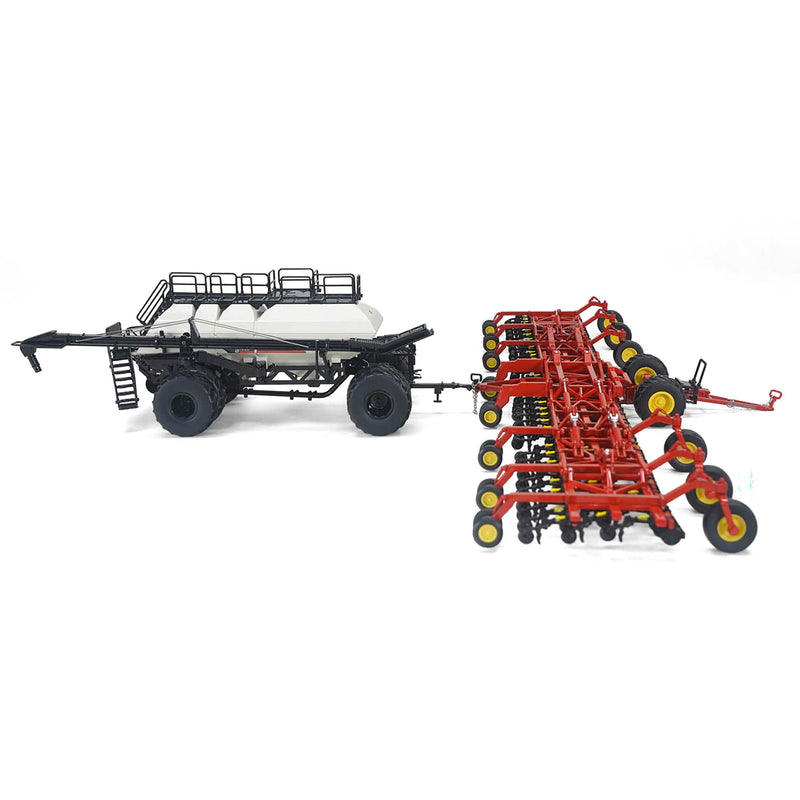1/64 Bourgault 3545-100 Hoe Drill with 91300 Air Cart by SpecCast