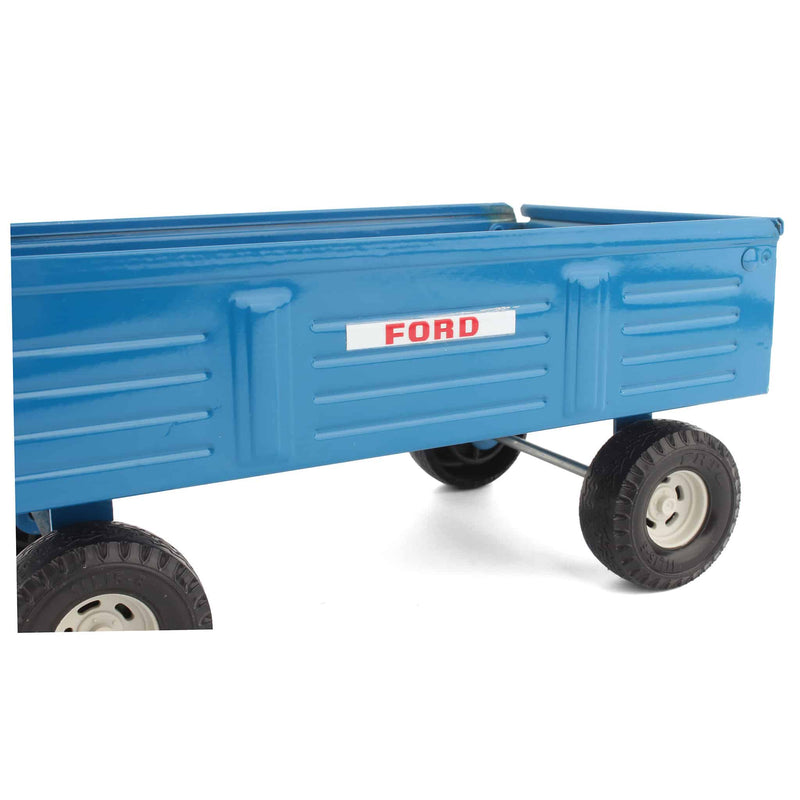 1/16 Custom Blue Ford Barge Wagon by ERTL - LOOSE