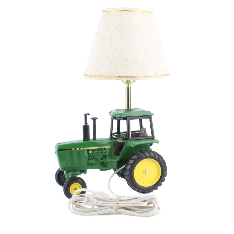 Custom 16.5 inch John Deere Table Lamp with Cloth Shade
