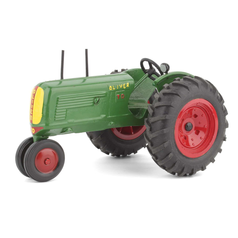 1/16 Custom Made Oliver 70 Tractor with Dual Stacks - Missing Headlight