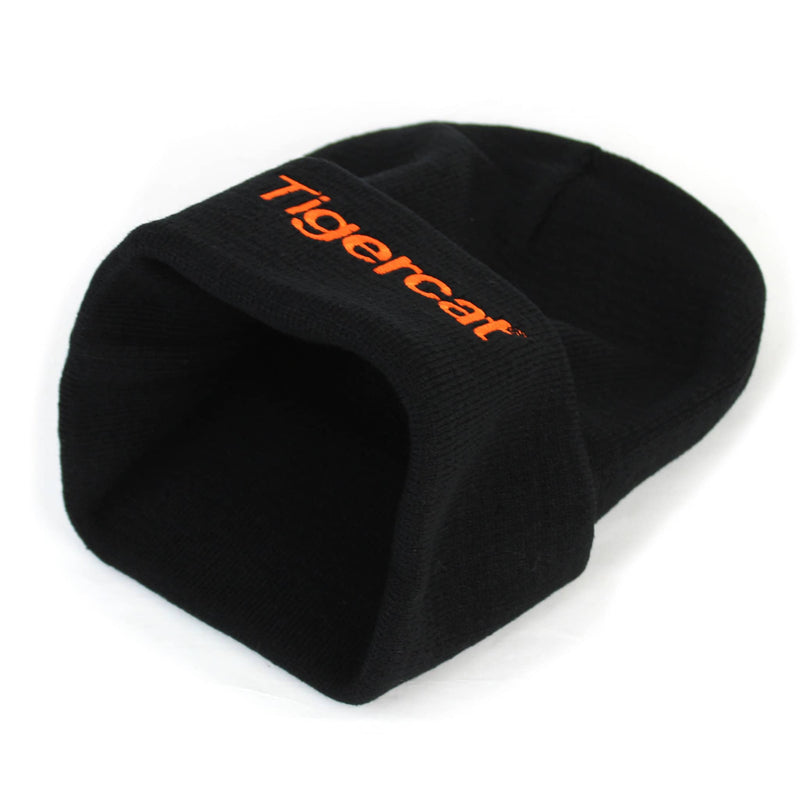 Black Tigercat Beanie
