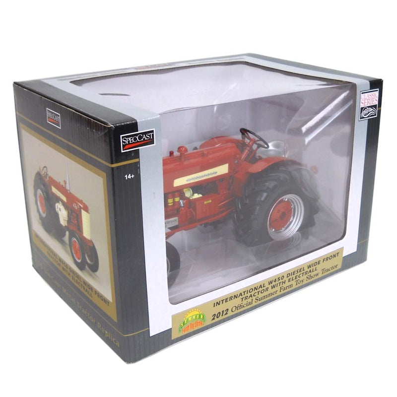 1/16 International Harvester W450 Tractor with Electrall Motor in High Detail by SpecCast, 2012 Summer Farm Toy Show