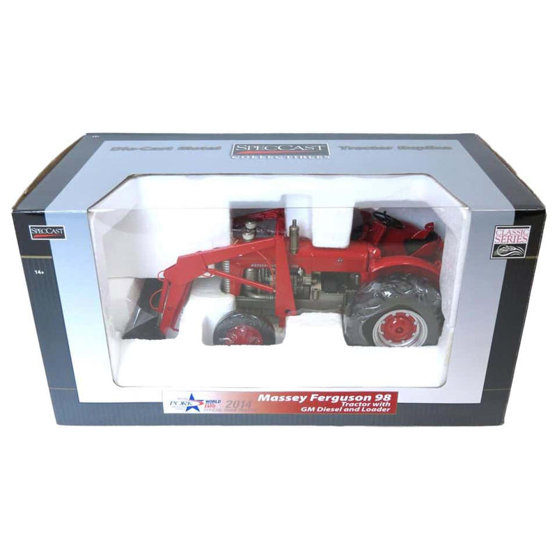 1/16 Massey Ferguson 98 Tractor with Loader, 2014 Pork Expo