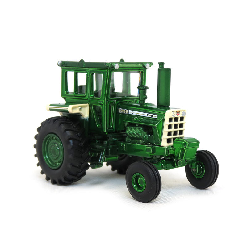 Green Chrome 1/64 Oliver 2255 Cab, 2018 PA Farm Show, LE of 150 Units by SpecCast