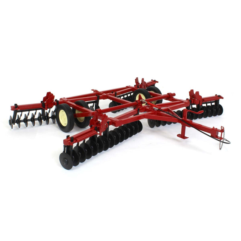 1/16 Folding Wing Disc Harrow in IH Red by SpecCast