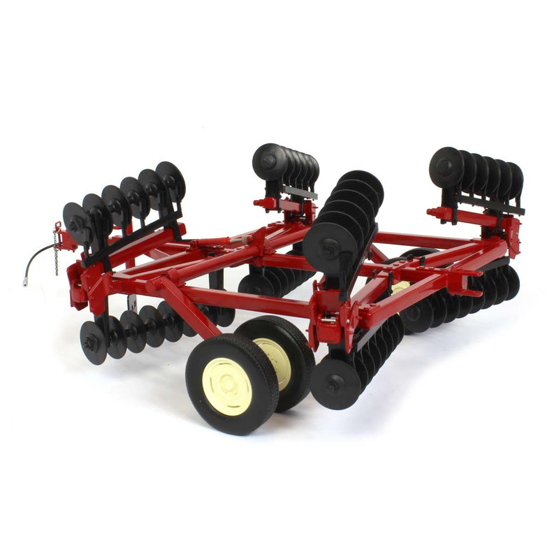 1/16 Folding Wing Disc Harrow in IH Red by SpecCast