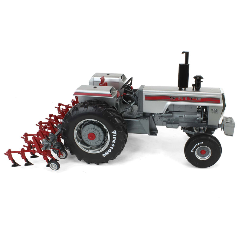 1/16 White 2-150 Diesel Tractor with 4-Row Cultivator by SpecCast, 2025 Firestone Series
