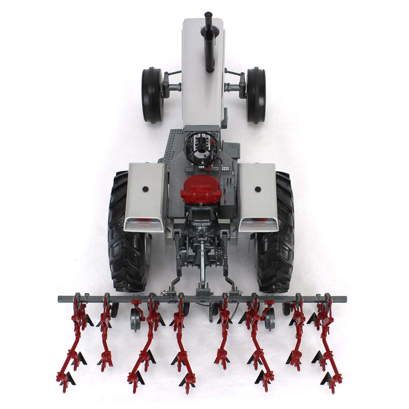 1/16 White 2-150 Diesel Tractor with 4-Row Cultivator by SpecCast, 2025 Firestone Series