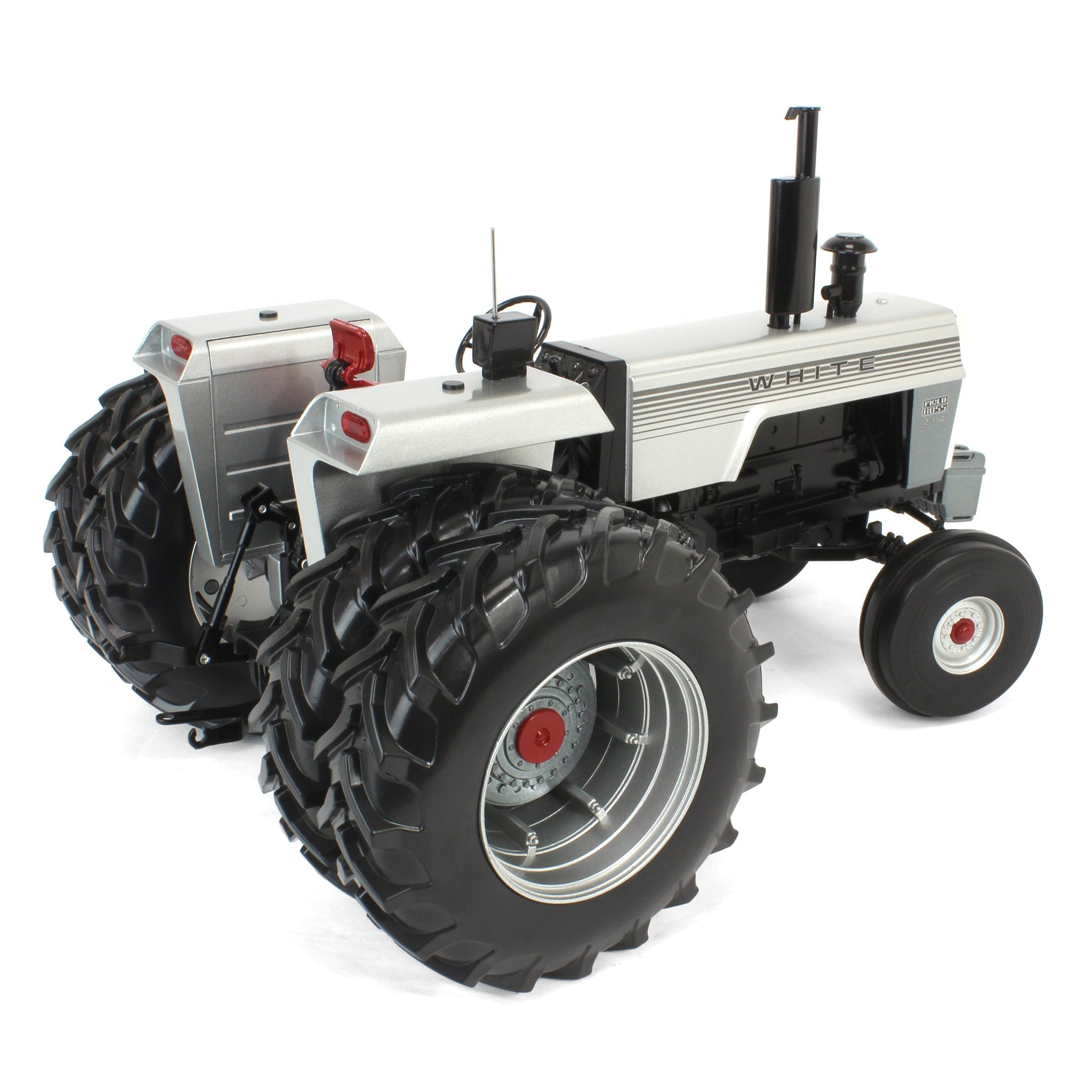 1/16 White 2-150 Tractor with Rear Duals & Fender Radio by