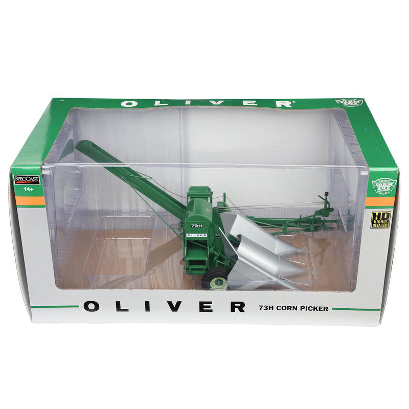 1/16 Oliver 73-H Corn Picker by SpecCast, 2025 National Farm Toy Museum Renovation Unit, 5th in Series