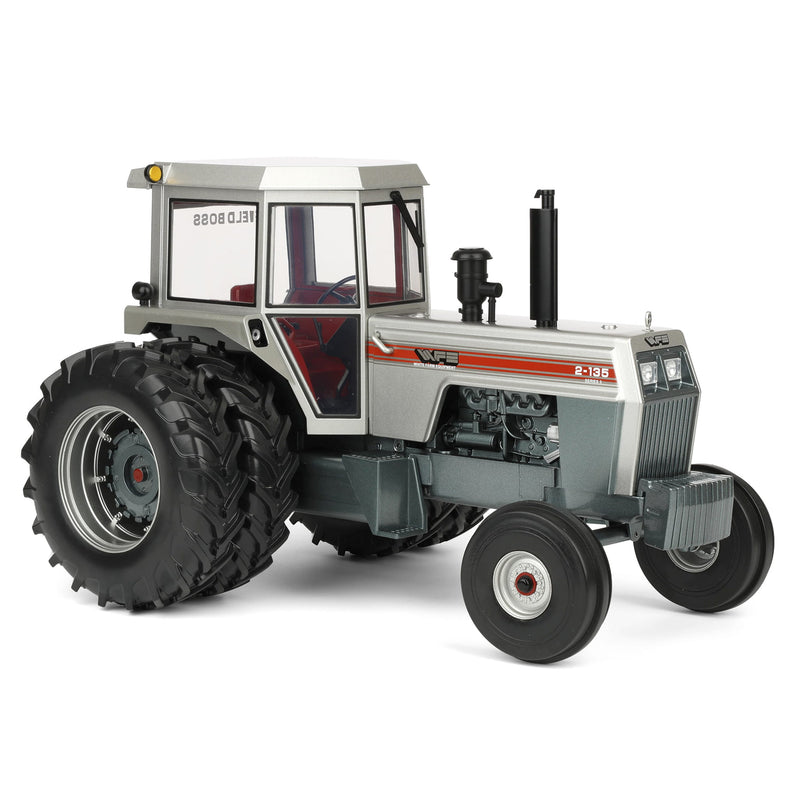 1/16 White 2-135 Red Stripe Tractor with Rear Duals by SpecCast, 2026 Lafayette Farm Toy Show