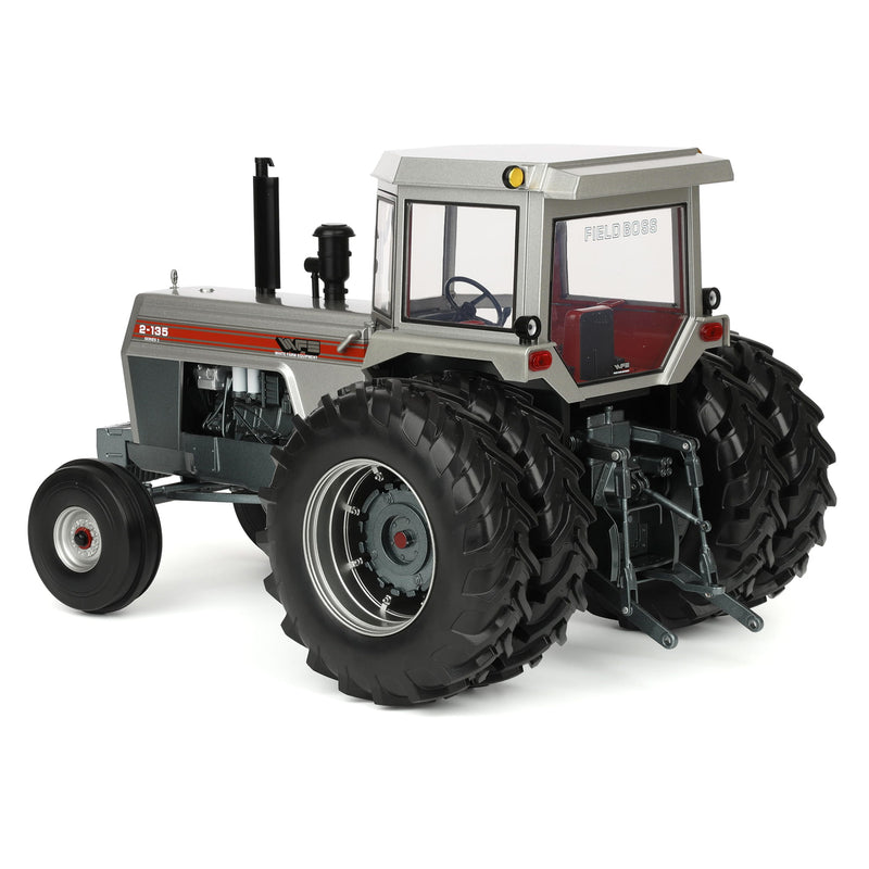 1/16 White 2-135 Red Stripe Tractor with Rear Duals by SpecCast, 2026 Lafayette Farm Toy Show