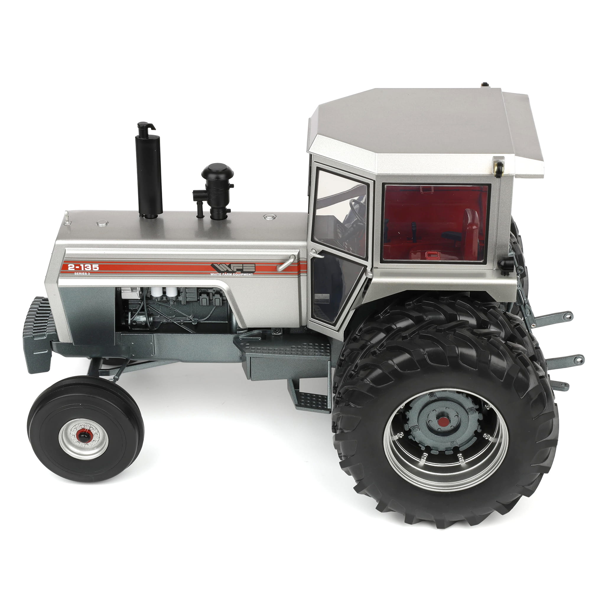 Combine Rear Duals 1/16 White 2-135 Red Stripe Tractor with Rear Duals by SpecCast, 2026 ...