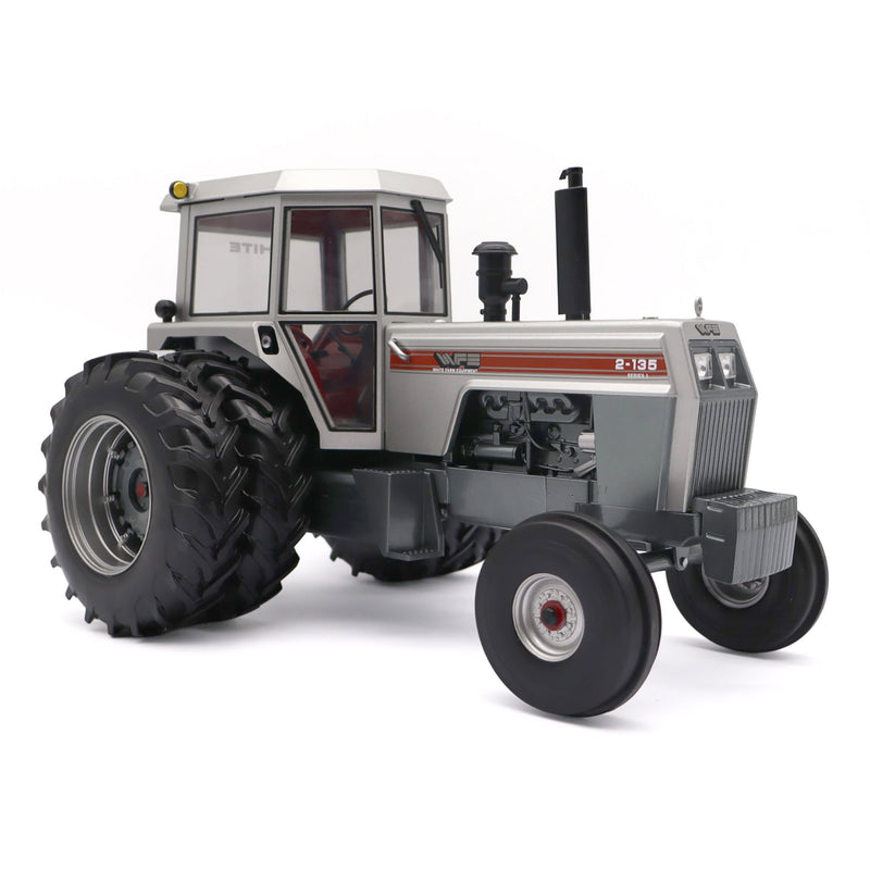1/16 White 2-135 Red Stripe Tractor with Rear Duals by SpecCast, 2026 Lafayette Farm Toy Show