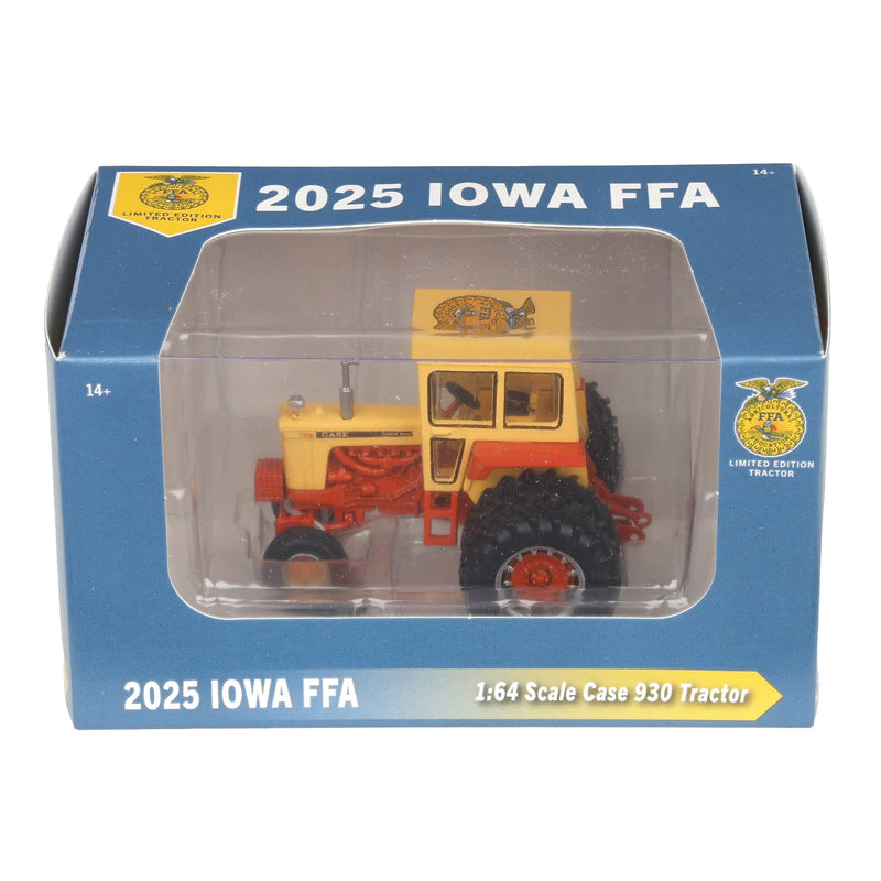 1/64 Case 930 Tractor with Cab & Rear Duals by SpecCast, 2025 Iowa FFA