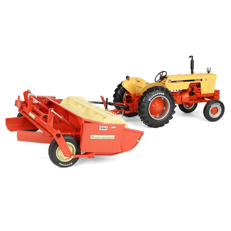 1/16 Case 530 Tractor with Wide Front & Allis Chalmers 390 Mower Conditioner by SpecCast, 2026 Firestone Series