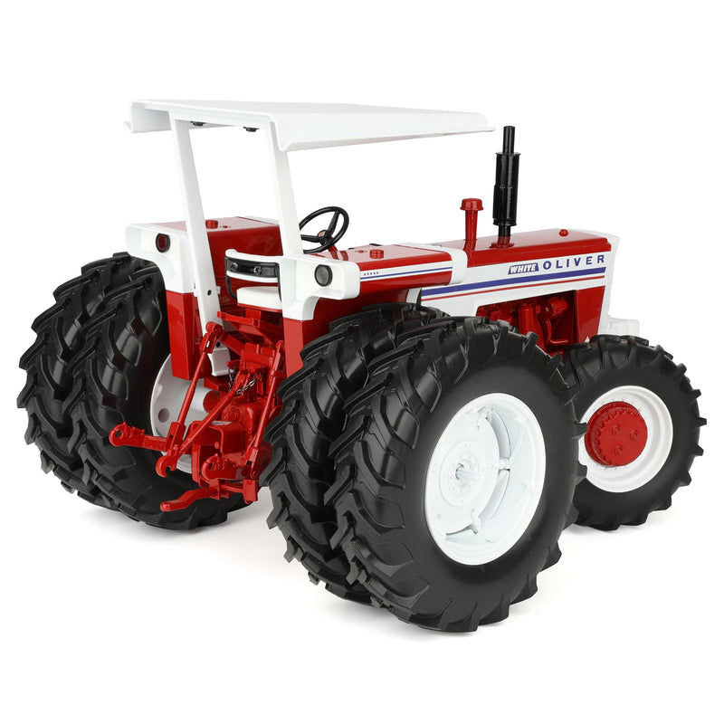 1/16 White Oliver 1855 Tractor with Canopy ROPS & Rear Duals by SpecCast, 2026 Summer Farm Toy Show