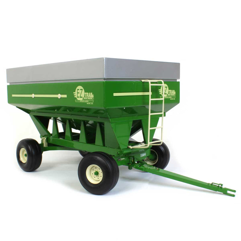 (B&D) 1/16th Stamped Steel E-Z Trail Wagon in Green - Damaged Box