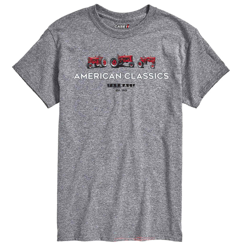 IH Farmall American Classics Gray Short Sleeve T-Shirt