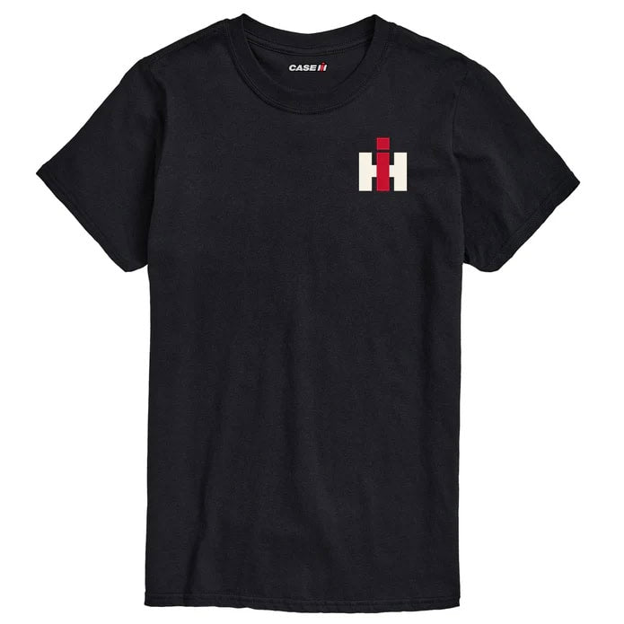 IH Farmall Tractor Black Men's Shortsleeve T-Shirt