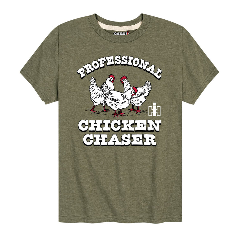 IH Professional Chicken Chaser Toddler Heather Green Short Sleeve T-Shirt