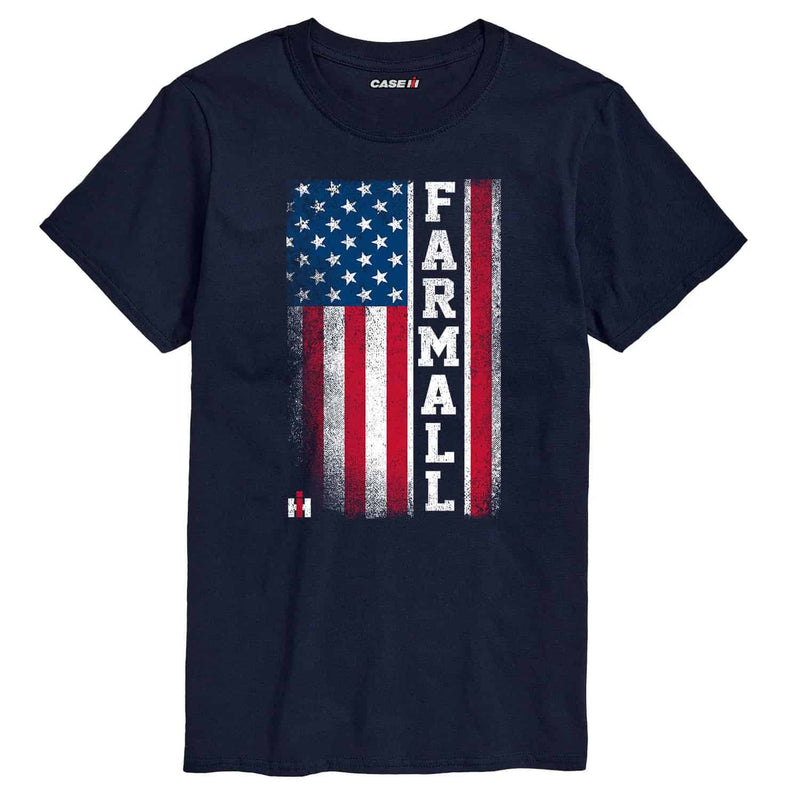 Farmall American Flag Men's Shortsleeve T-Shirt