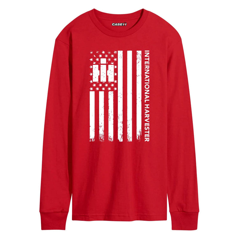 IH Logo Vertical Flag Men's Longsleeve T-Shirt