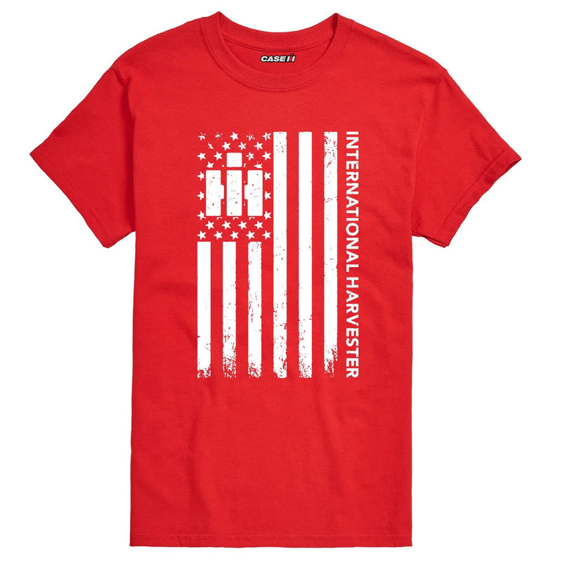 IH Logo Vertical Flag Men's Shortsleeve T-Shirt