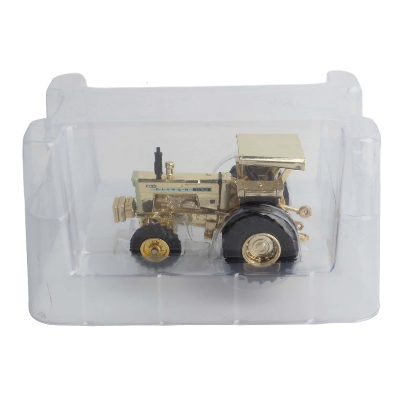 GOLD PLATE Chase Unit ~ 1/64 Oliver 1755 w/ Canopy, Power Assist & Duals, 3rd Annual Heartland Toy Show