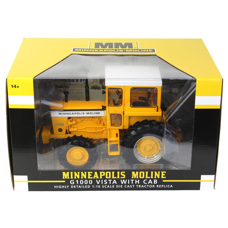 (B&D) Chase Unit ~ 1/16 High Detail Minneapolis Moline G1000 Vista FWA with Cab - Damaged Item