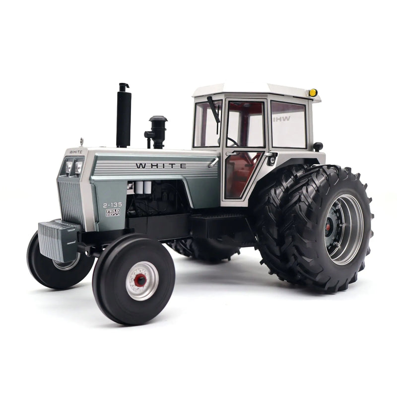1/16 White 2-135 Silver Stripe Tractor with Duals by SpecCast, 2026 Heartland Toy Show