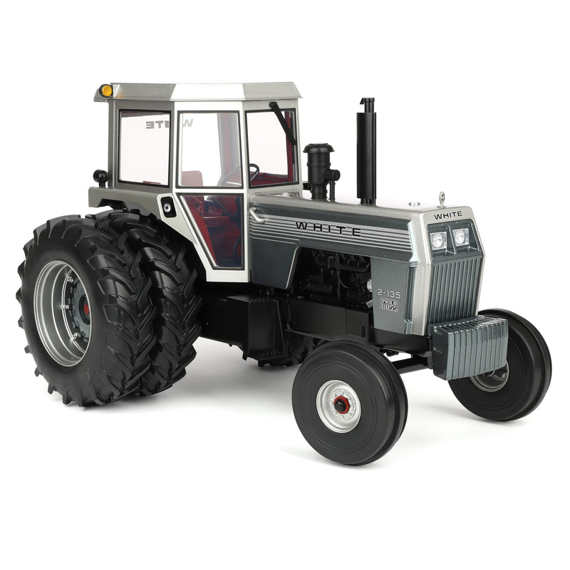 1/16 White 2-135 Silver Stripe Tractor with Duals by SpecCast, 2026 Heartland Toy Show