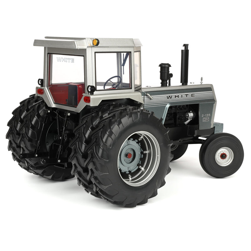 1/16 White 2-135 Silver Stripe Tractor with Duals by SpecCast, 2026 Heartland Toy Show