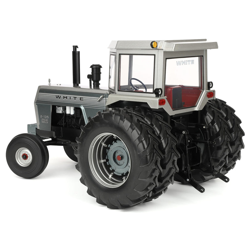 1/16 White 2-135 Silver Stripe Tractor with Duals by SpecCast, 2026 Heartland Toy Show
