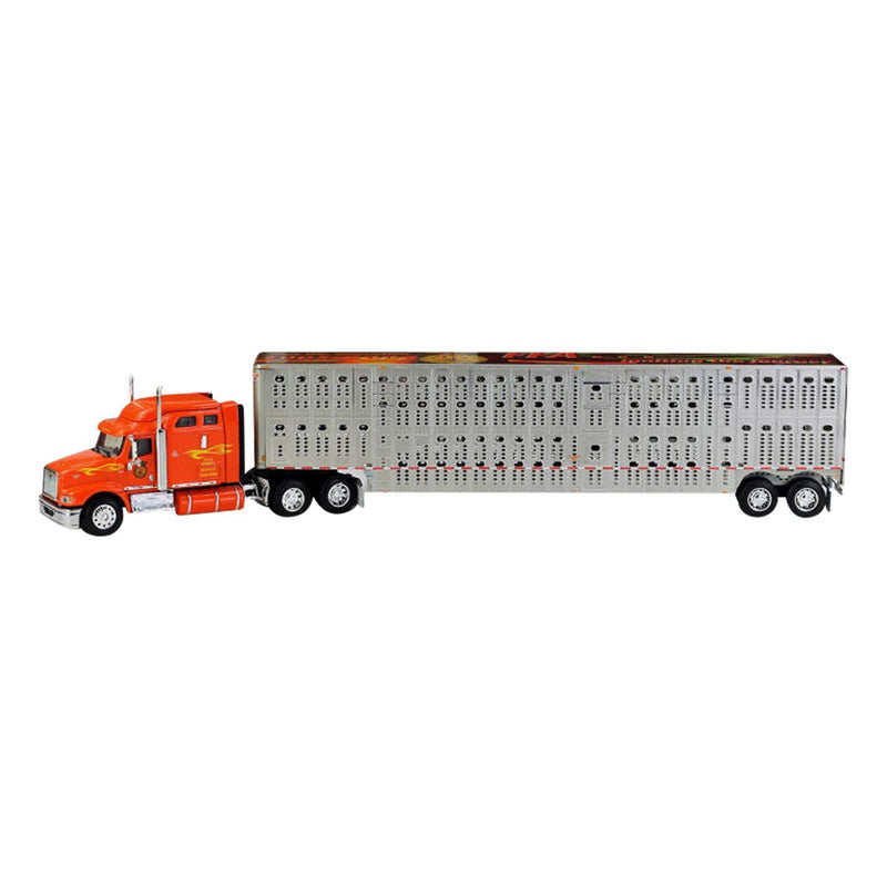 1/64 DCP Orange International 9400I with Livestock Trailer, FFA 2005-2006