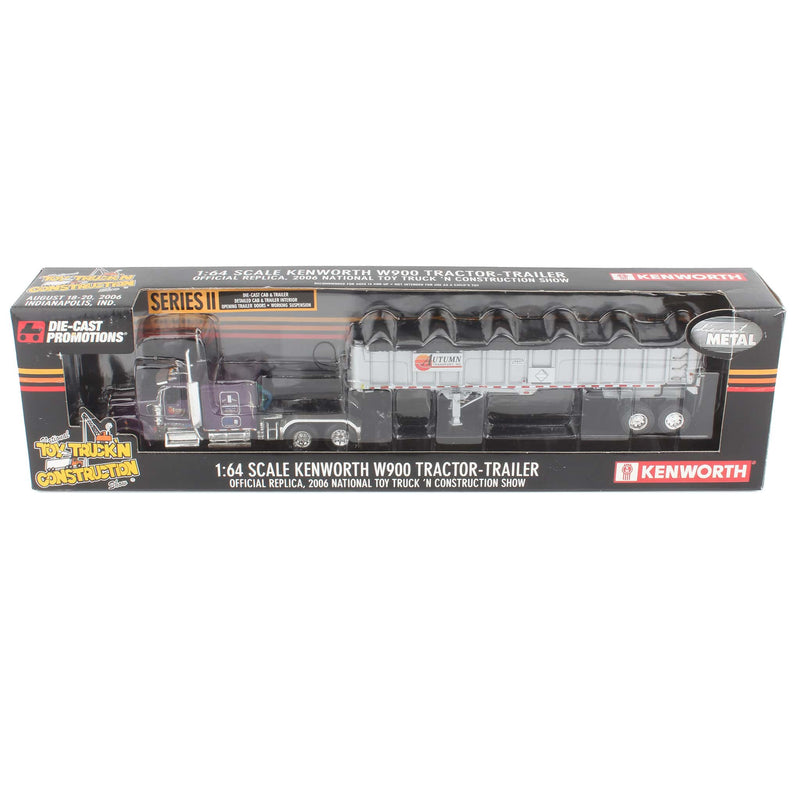 1/64 Purple Kenworth W900 with East End Dump by DCP, Autumn Transport, 2006 NTTC Show