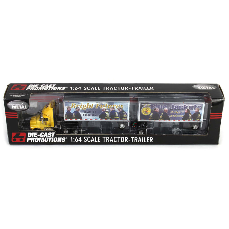 1/64 International Semi Truck with Twin Pup Trailer, 2007-2008 Iowa FFA Association, DCP Series II