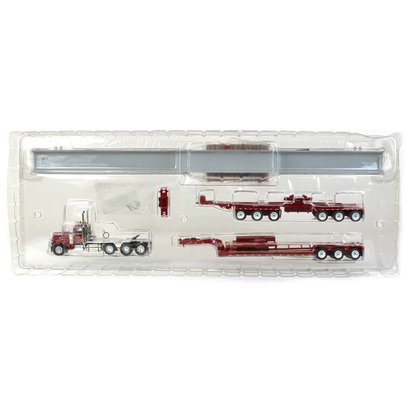 1/64 Peterbilt 389 Tri-Axle with Lowboy, Elk  River 6 Axle Trailer & 20" Bridge Beam, 2009 NTTC Show by DCP