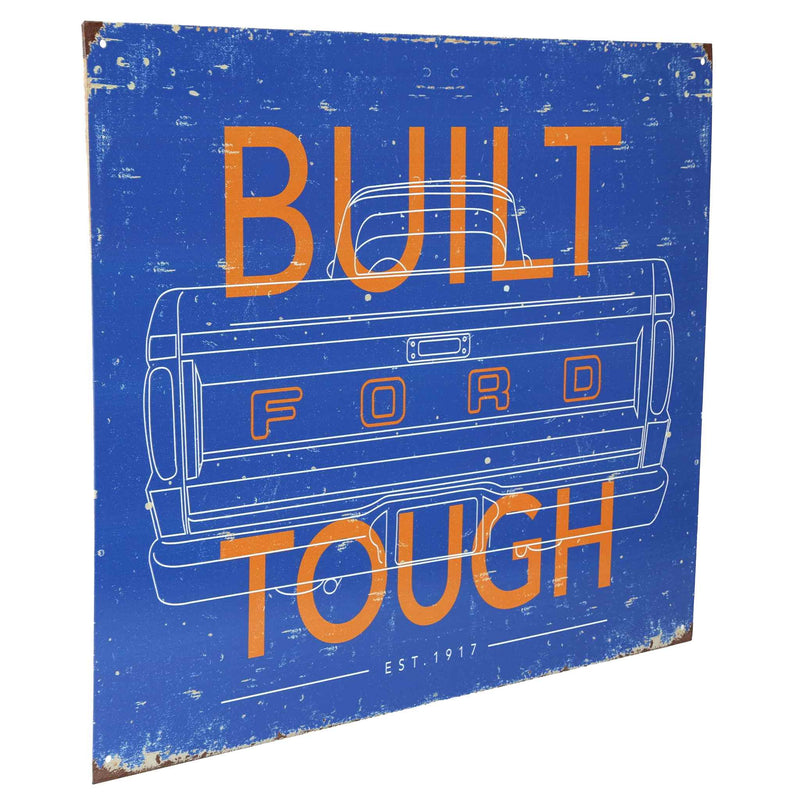 Built Ford Tough Est. 1917 Artwork Tin Sign 16" x 12.5"
