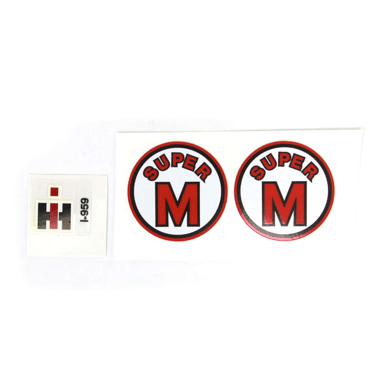 International Harvester Super M Pedal Decals