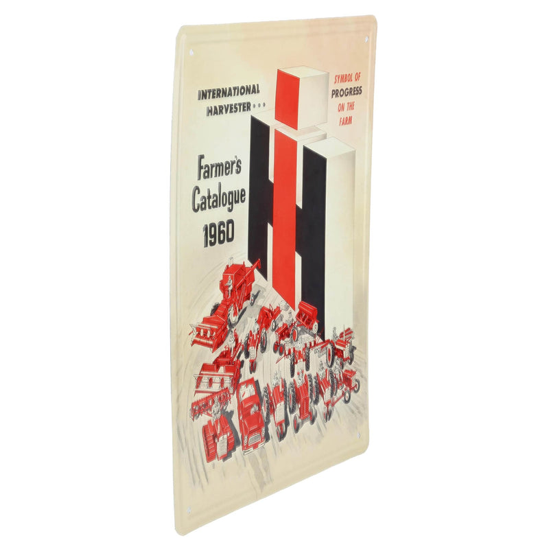 IH Farmer’s Catalogue 1960 Embossed Tin Sign 12in x 16in