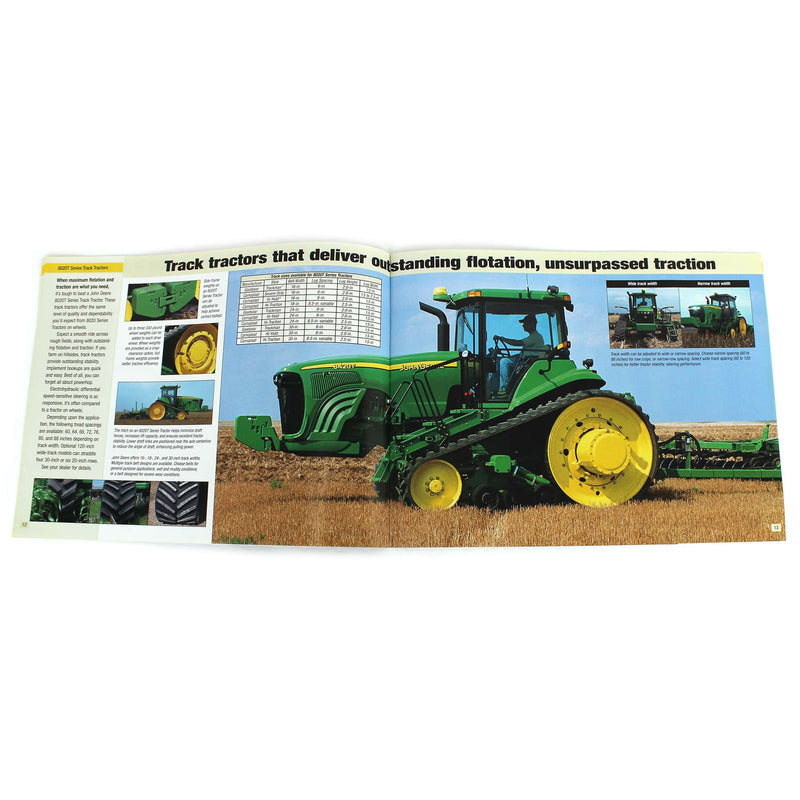 John Deere 170- to 255-PTO HP Tractor 8020/8020T Series Sales Brochure