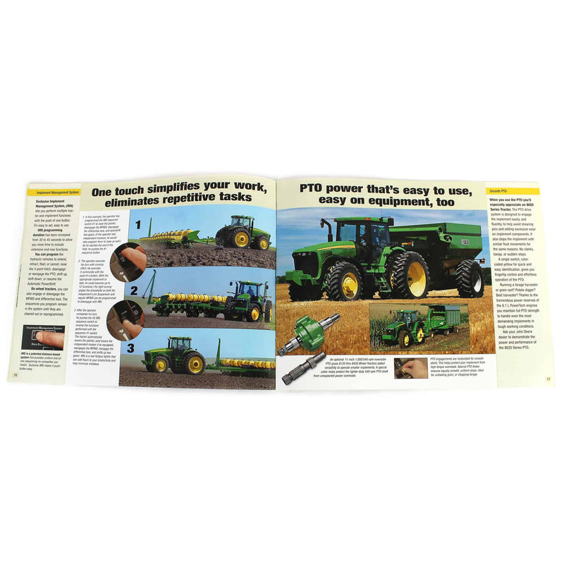 John Deere 170- to 255-PTO HP Tractor 8020/8020T Series Sales Brochure