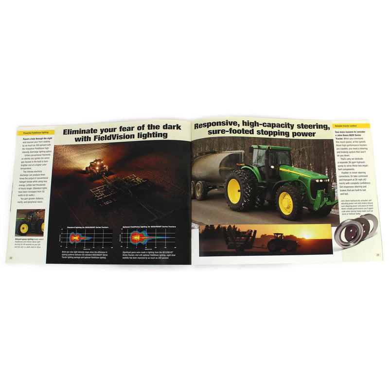John Deere 170- to 255-PTO HP Tractor 8020/8020T Series Sales Brochure